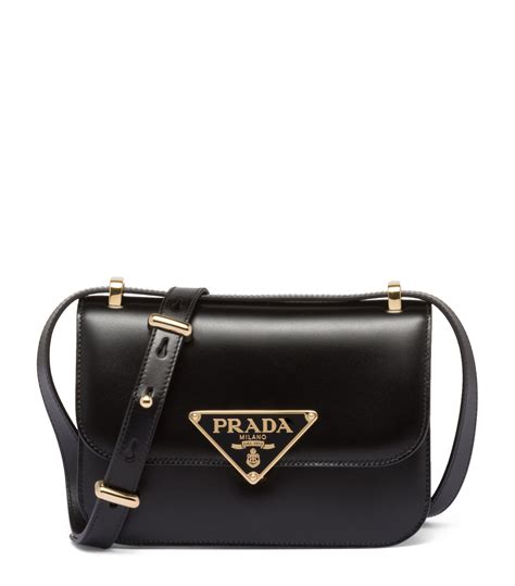 black cross body bag prada|prada shoulder cross body bag.